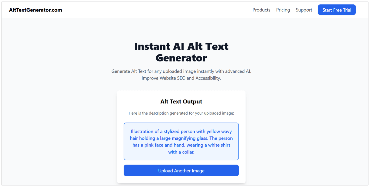 AltTextGenerator værktøj